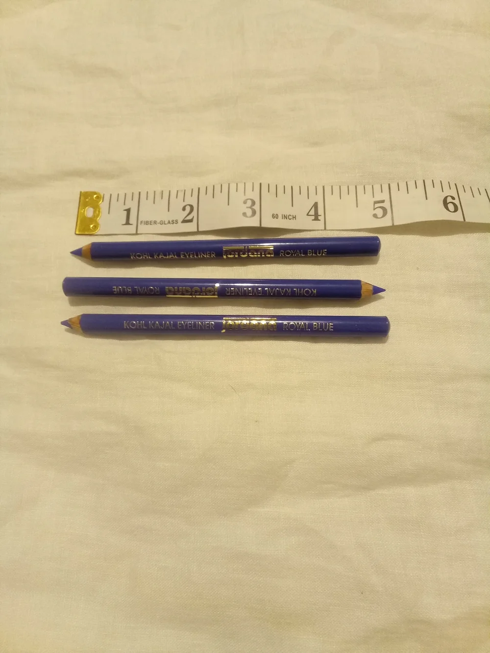 Jordana Royal Blue Kohl Kajal Eyeliner Pencils - Set of 3